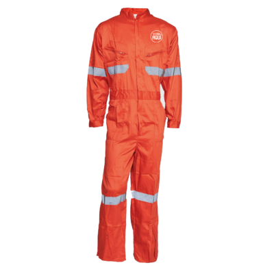 Overol Poplin con Cinta Reflectante