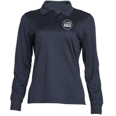 Polera Pique Dryfit Mujer Manga Larga