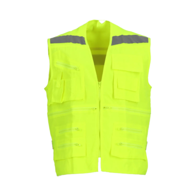 Chaleco Geólogo Amarillo Fluor