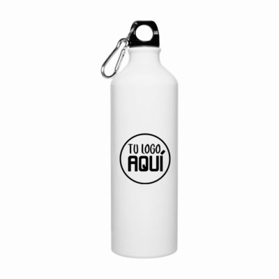 Botella Aluminio Blanca 800cc