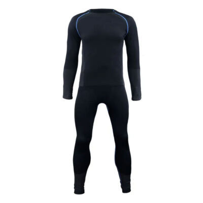 Primera Capa Nylon Spandex Negro Hombre