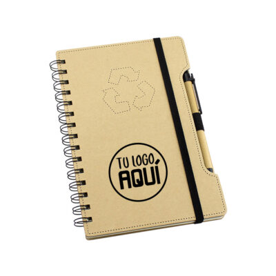 Cuaderno Ecológico Compost Personalizable 1/2 Carta