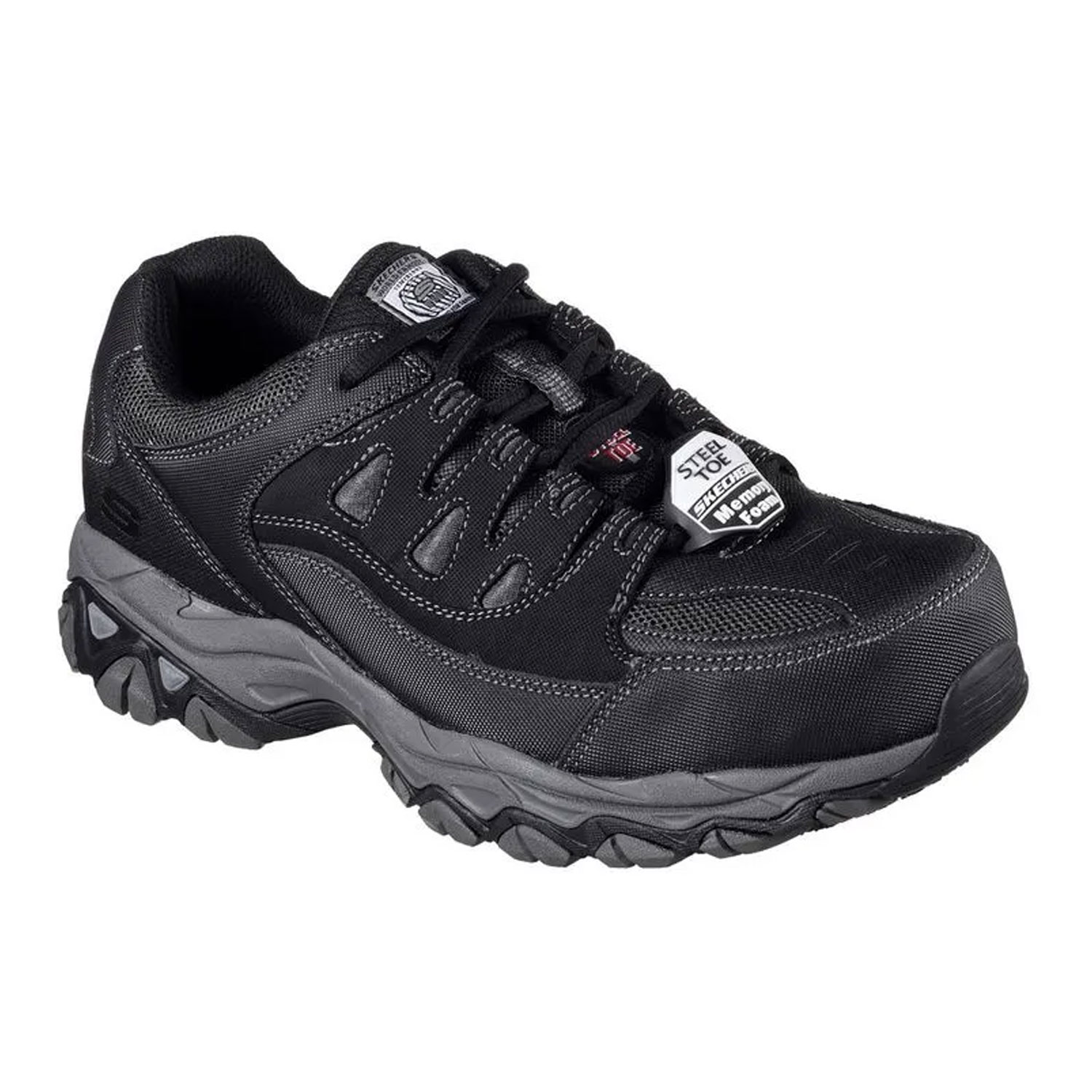Botín Skechers Holdredge Negro - Imagen 6