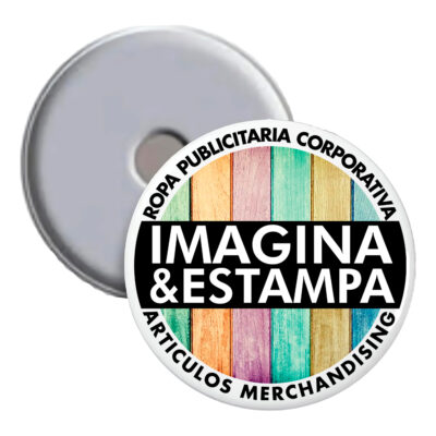 Chapita Personalizada 56 mm Imantada
