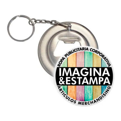Chapita Personalizada 56 mm Llavero Destapador