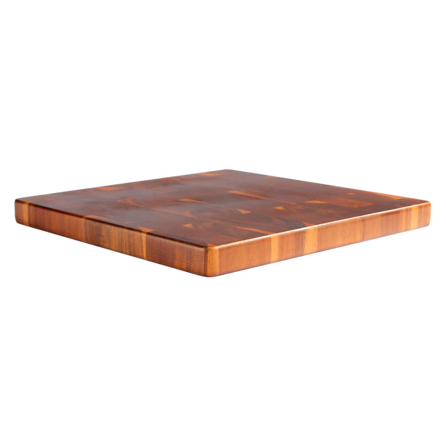 Tabla Cuadrada Acacia con Piezas Integradas - Imagen 3